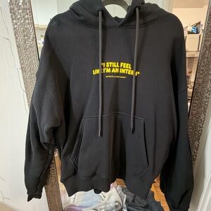 Authentic Off-White Black Skate Hoodie